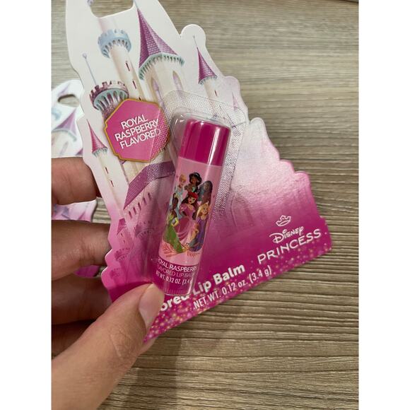 Disney Princess Royal Raspberry Flavored Lip Balms NEW 2 packs - Picture 3 of 7